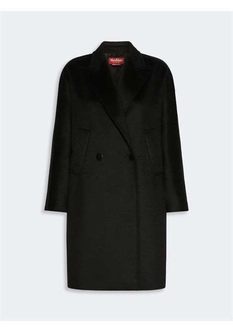 Max Mara Studio Women's MSTMASTRO Black Virgin Wool Double-Breasted Coat Max Mara Studio |  | 2626016071600013